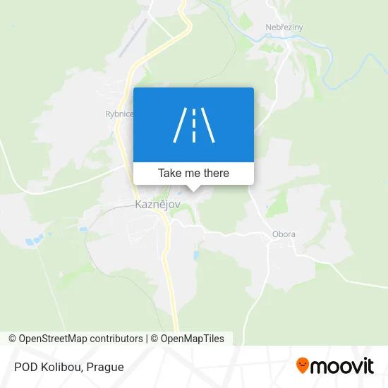 Карта POD Kolibou