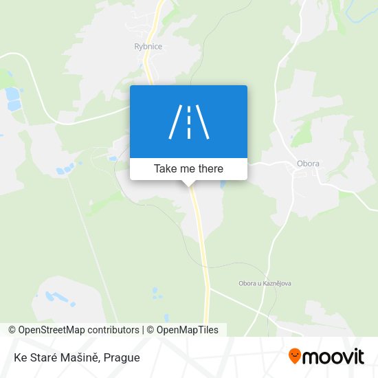 Ke Staré Mašině map