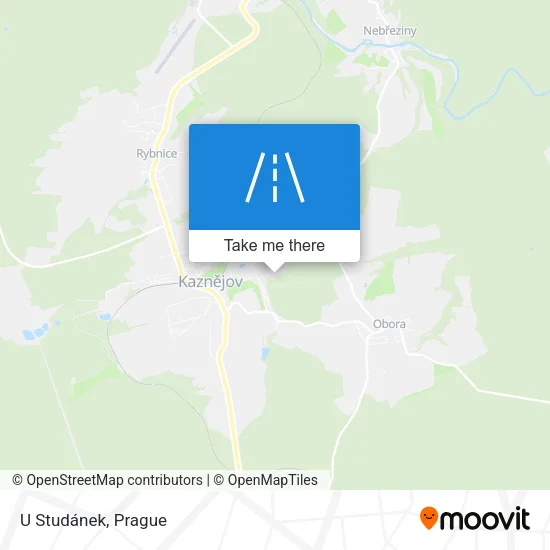 Карта U Studánek