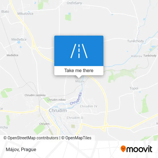 Карта Májov
