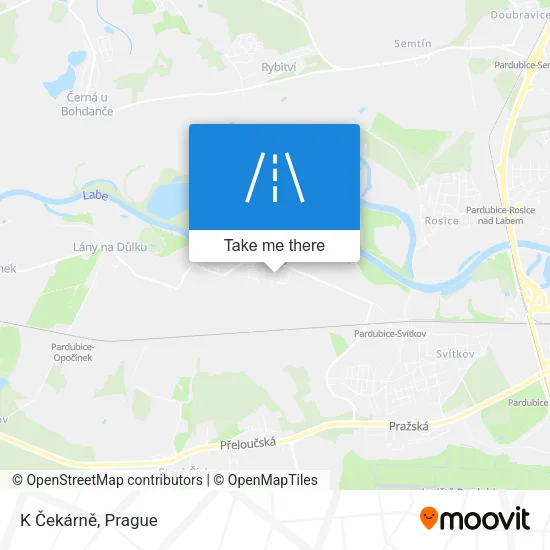 Карта K Čekárně