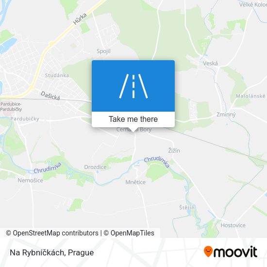Na Rybníčkách map