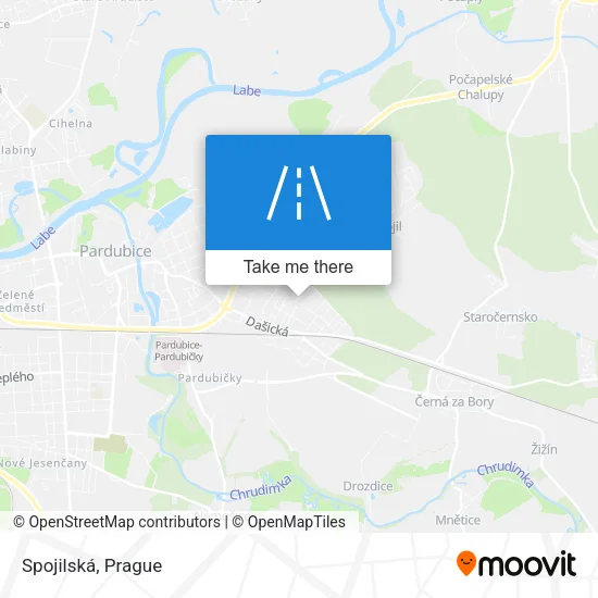 Карта Spojilská