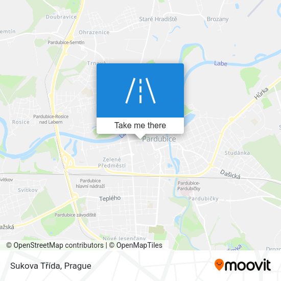Sukova Třída map