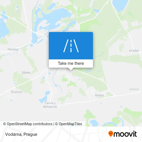 Карта Vodárna