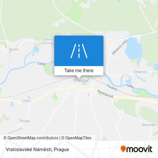 Vratislavské Náměstí map