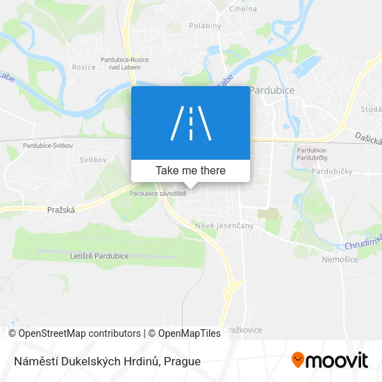 Карта Náměstí Dukelských Hrdinů