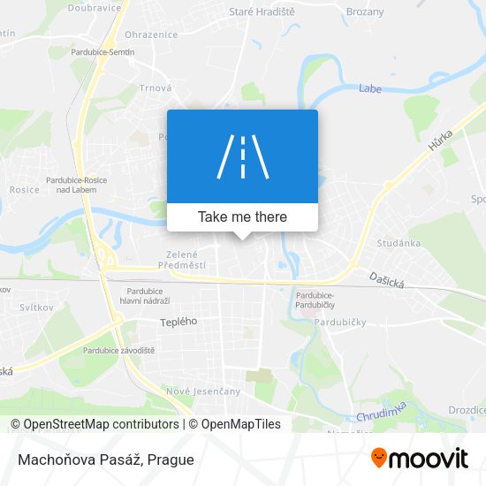 Machoňova Pasáž map