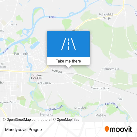 Mandysova map
