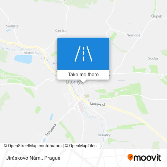 Карта Jiráskovo Nám.