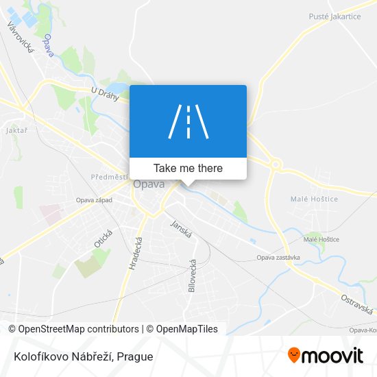 Kolofíkovo Nábřeží map