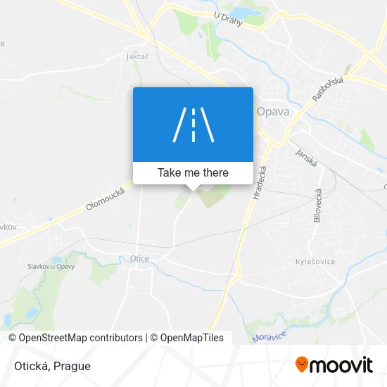 Карта Otická