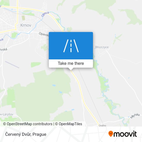 Červený Dvůr map