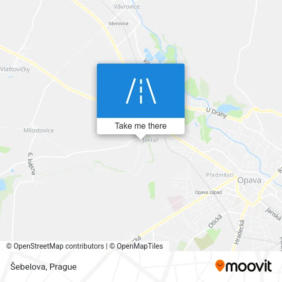 Карта Šebelova