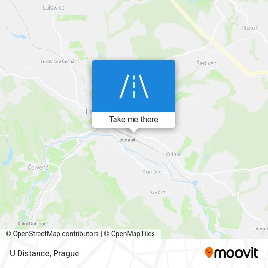 Карта U Distance