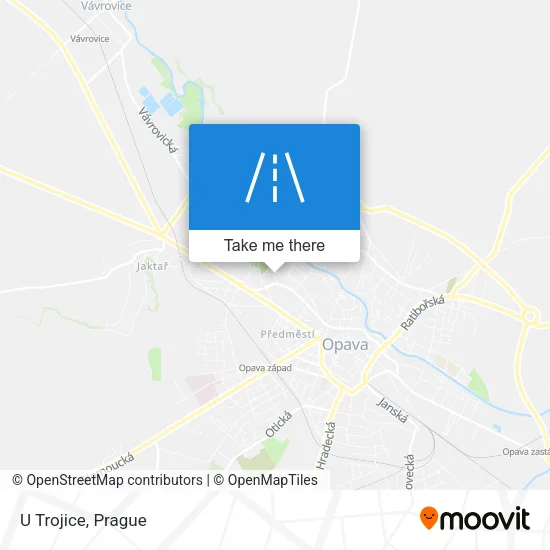 Карта U Trojice