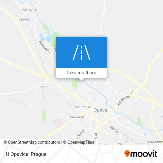 Карта U Opavice