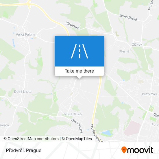 Předvrší map