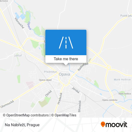 Na Nábřeží map