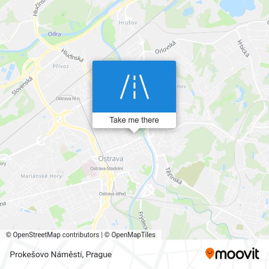 Prokešovo Náměstí map