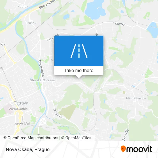 Карта Nová Osada