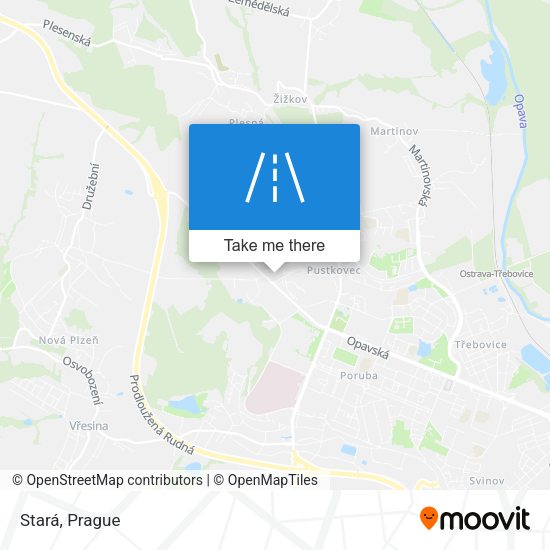 Карта Stará