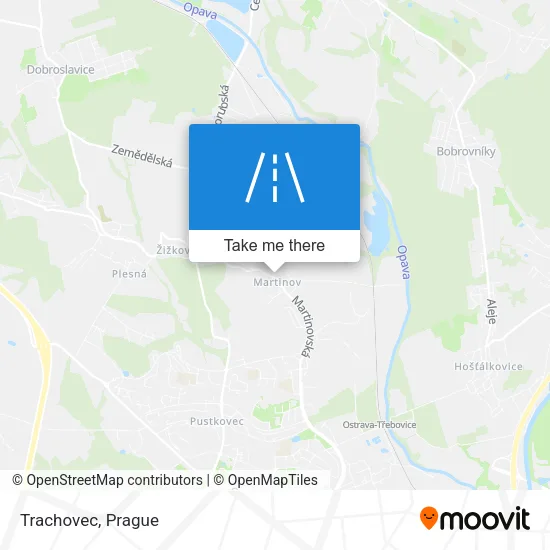Карта Trachovec