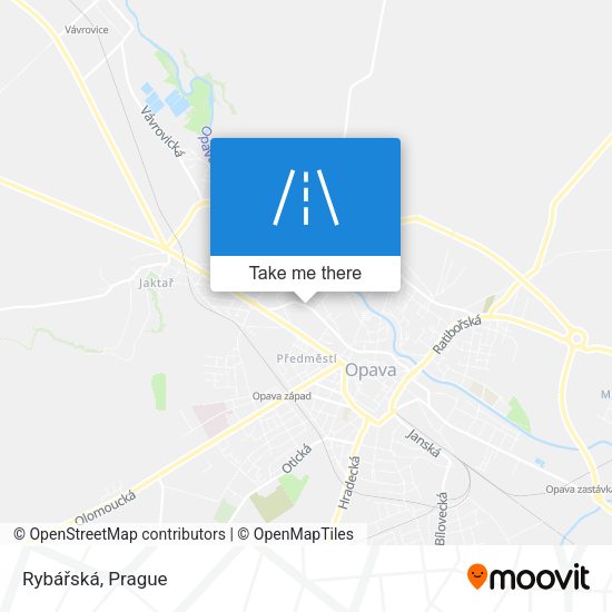 Rybářská map