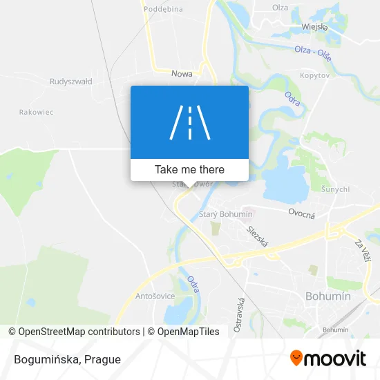 Карта Bogumińska