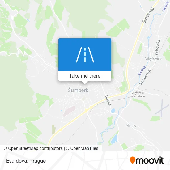 Карта Evaldova