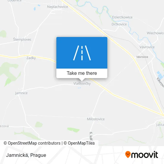 Карта Jamnická