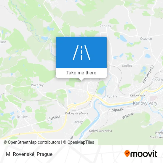 Карта M. Rovenské