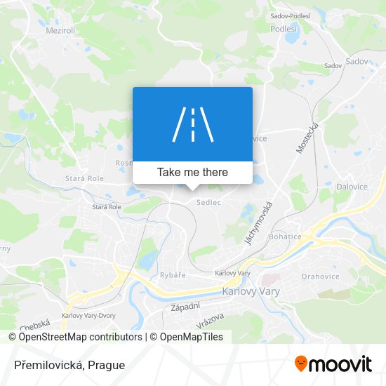 Přemilovická map