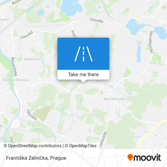 Карта Františka Zelníčka