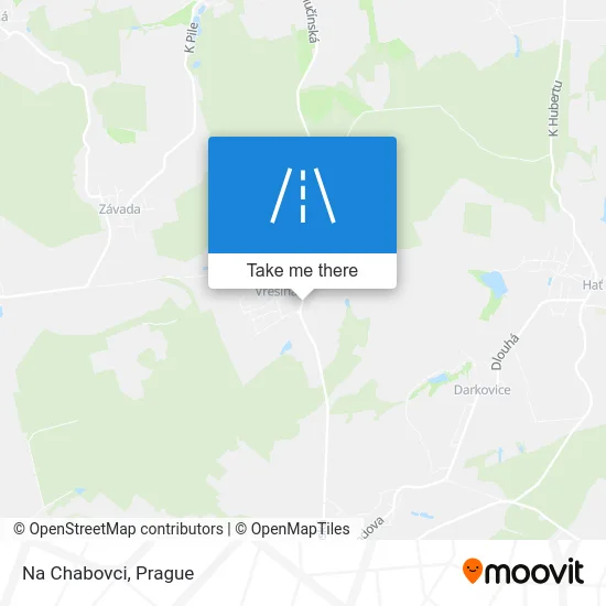 Карта Na Chabovci