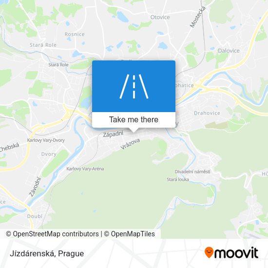Jízdárenská map