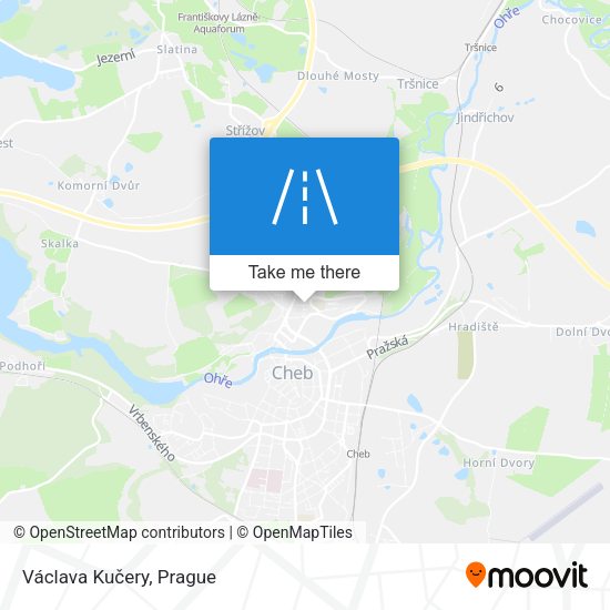 Václava Kučery map