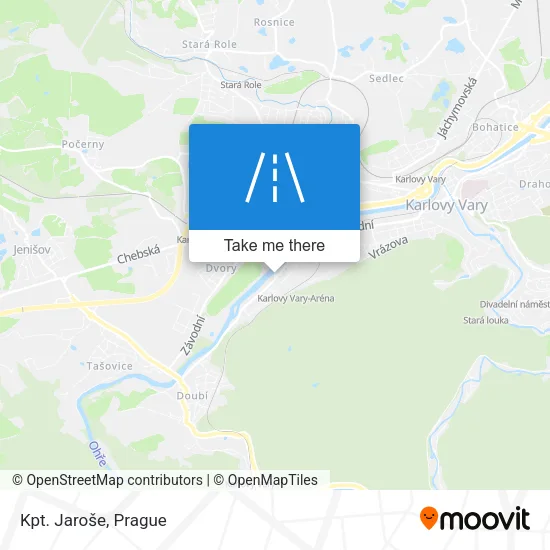 Карта Kpt. Jaroše