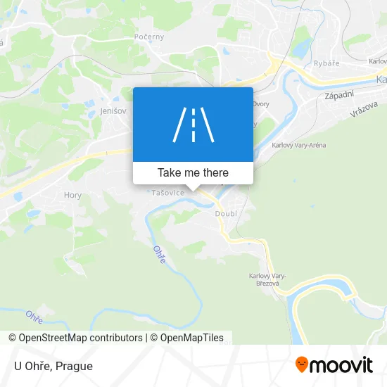 Карта U Ohře