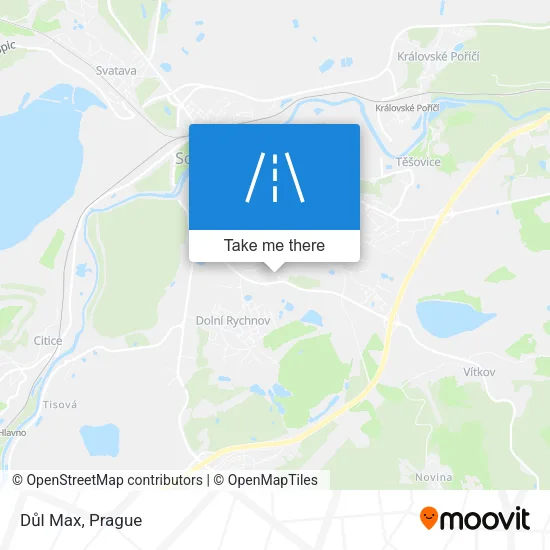Карта Důl Max