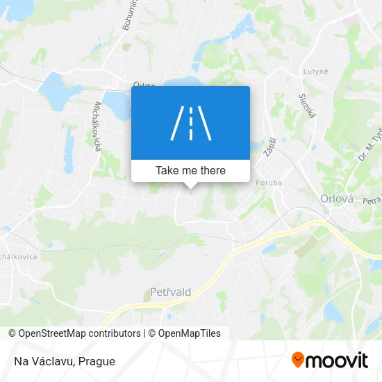 Карта Na Václavu