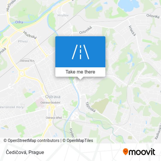 Čedičová map