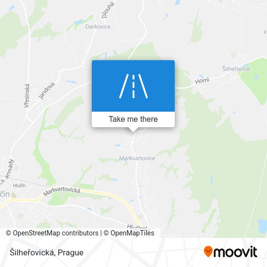 Šilheřovická map