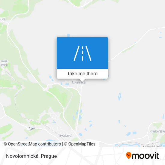 Карта Novolomnická