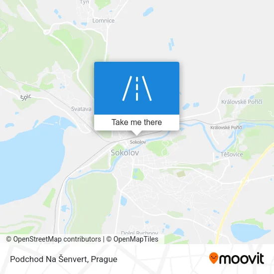 Карта Podchod Na Šenvert