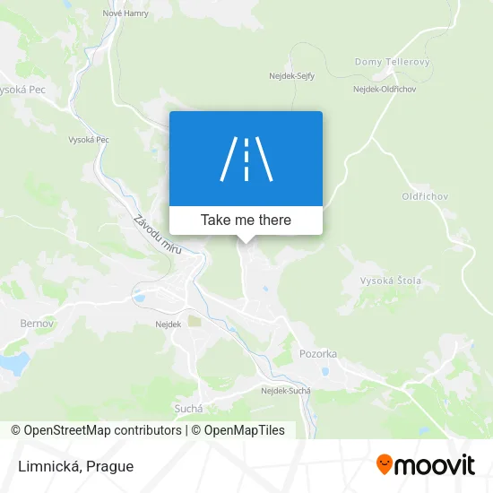 Карта Limnická