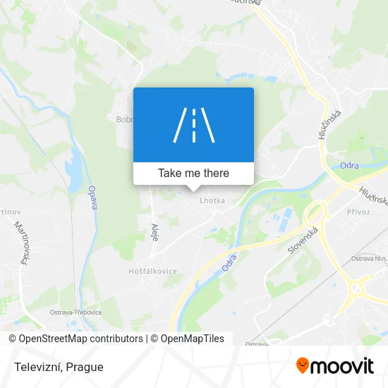 Карта Televizní