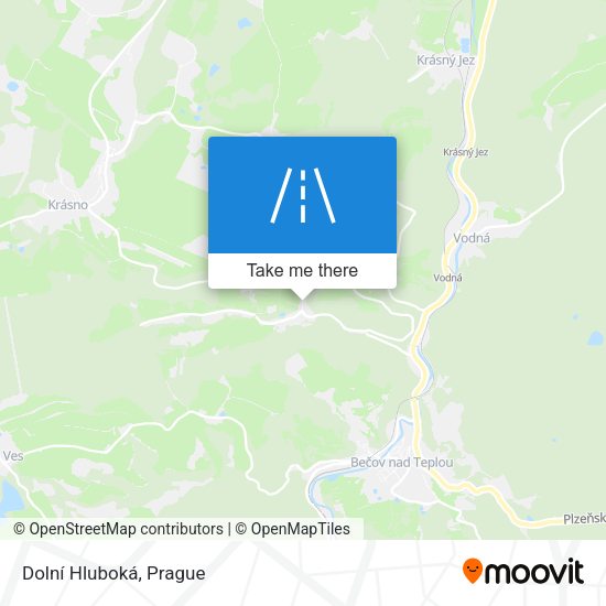 Dolní Hluboká map