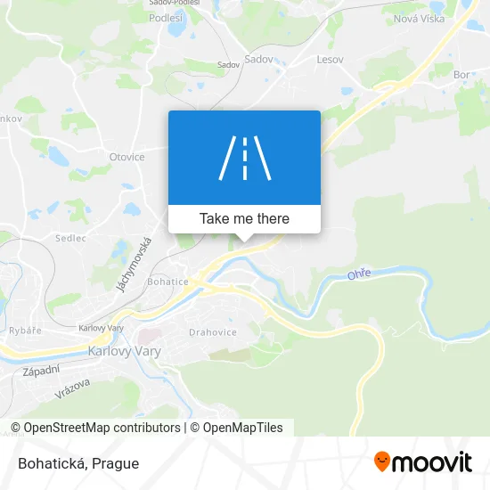 Карта Bohatická