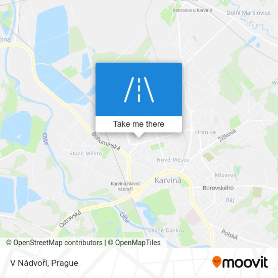 V Nádvoří map